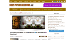Desktop Screenshot of bestpsychicmediums.net